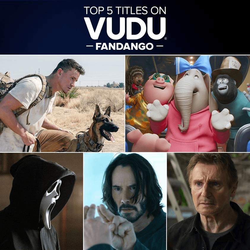 Channing Tatum’s New Film is the Top ‘Dog’ on Vudu’s Weekly List