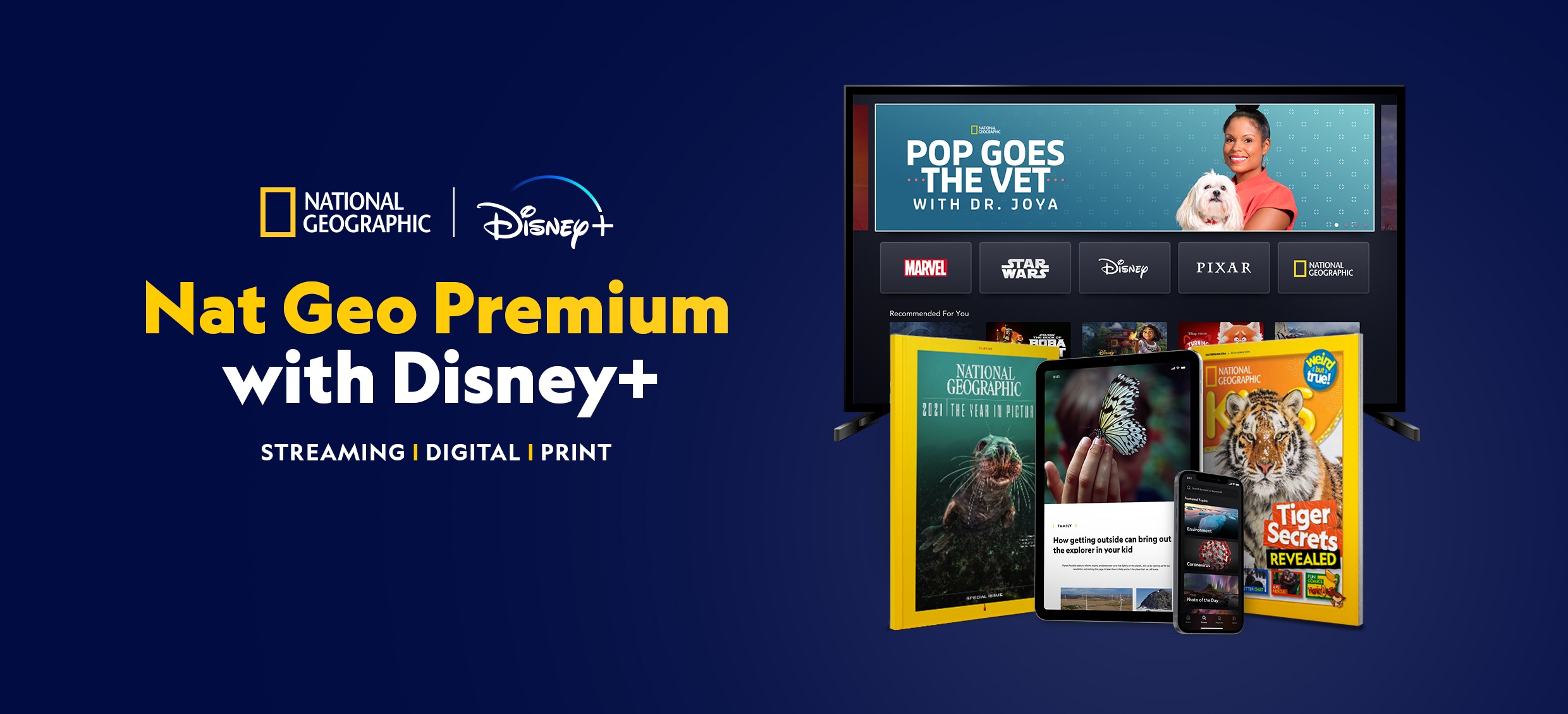 National Geographic Launches New Subscription Package with Disney+