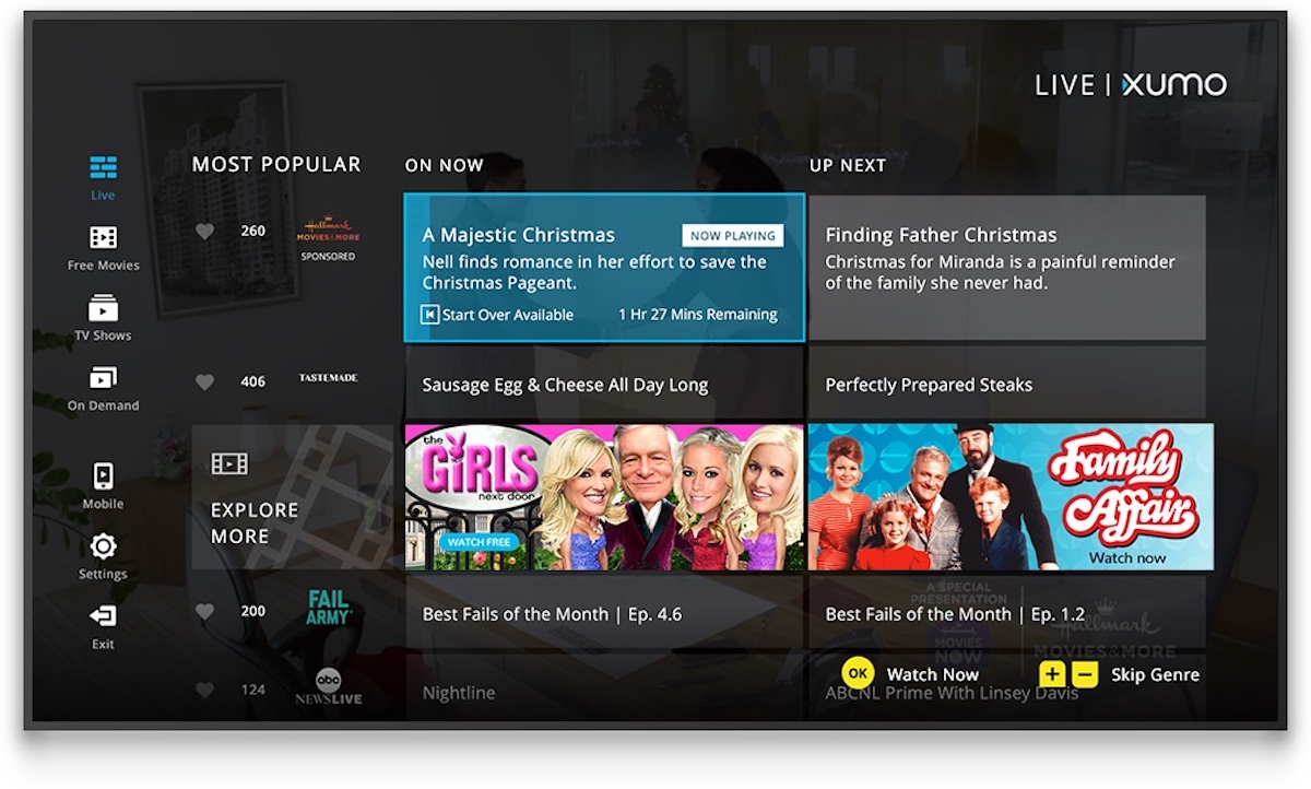 XUMO Adds Two New Exclusive Channels to Its Free Streaming Lineup