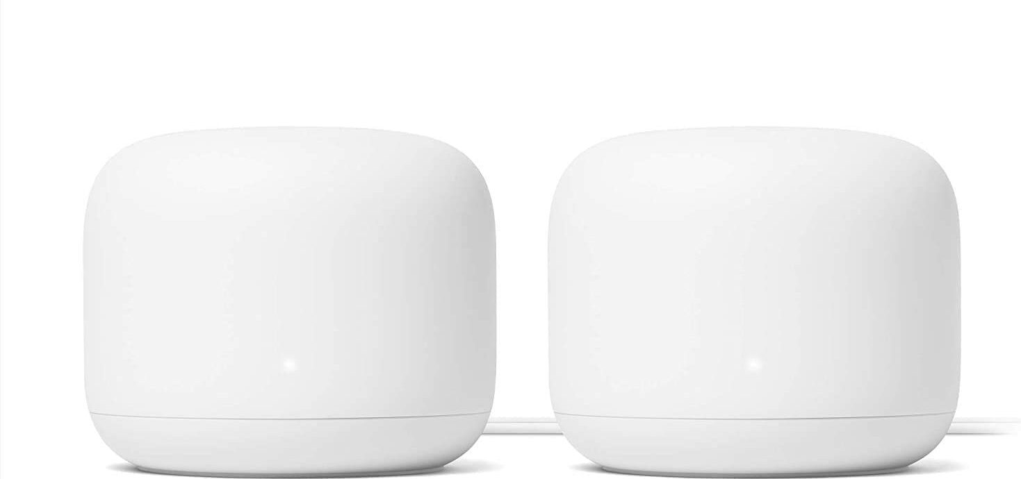 Deal Alert! Google Nest WiFi Router 2 Pack Just $109.99! (Covers 4,400 Sq Ft, Renewed)