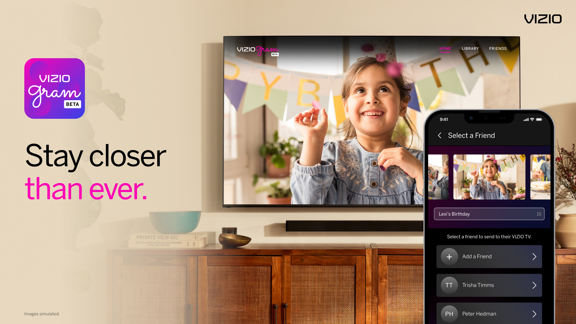 Vizio TV Owners Can Now Share Photos & Videos to Vizio TVs From Anywhere