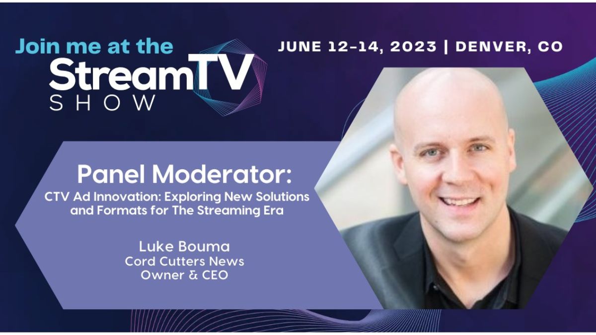 Sponsored: Cord Cutters News Is Going to the StreamTV Show