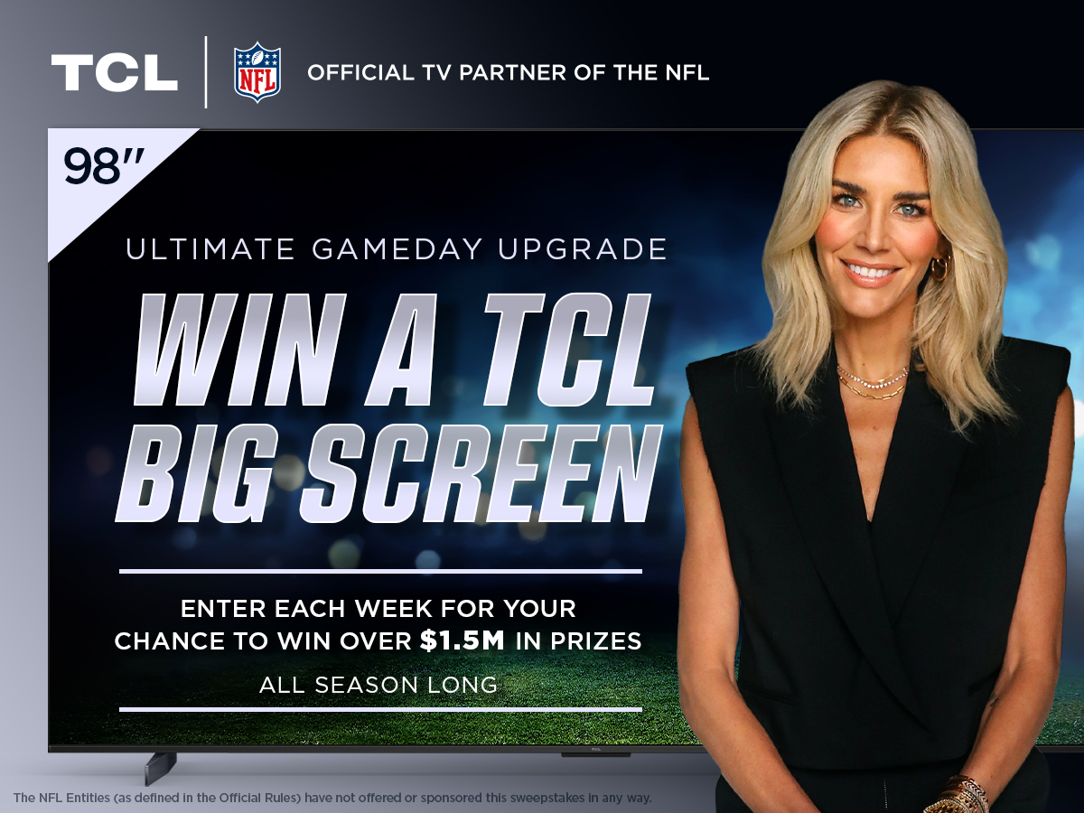 TCL Gives Away $1 Million in Giant TVs After Miami Dolphin’s Improbable 99-Yard Interception