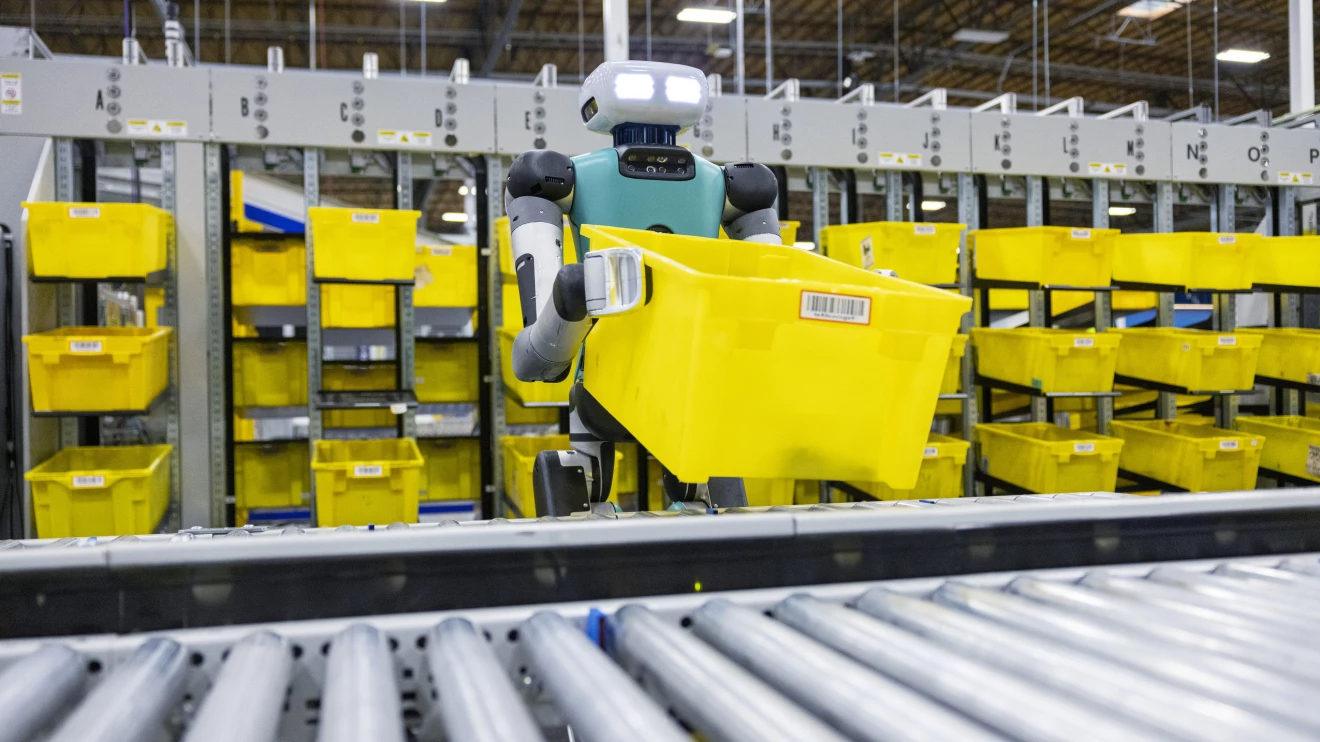 Amazon Begins Testing New Humanoid Robot in Fulfillment Centers That Can Replace Humans