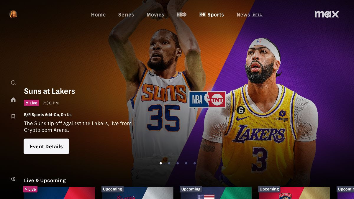 Max’s New Sports Tier Will Stream These Games From The NHL, NBA, & MLB