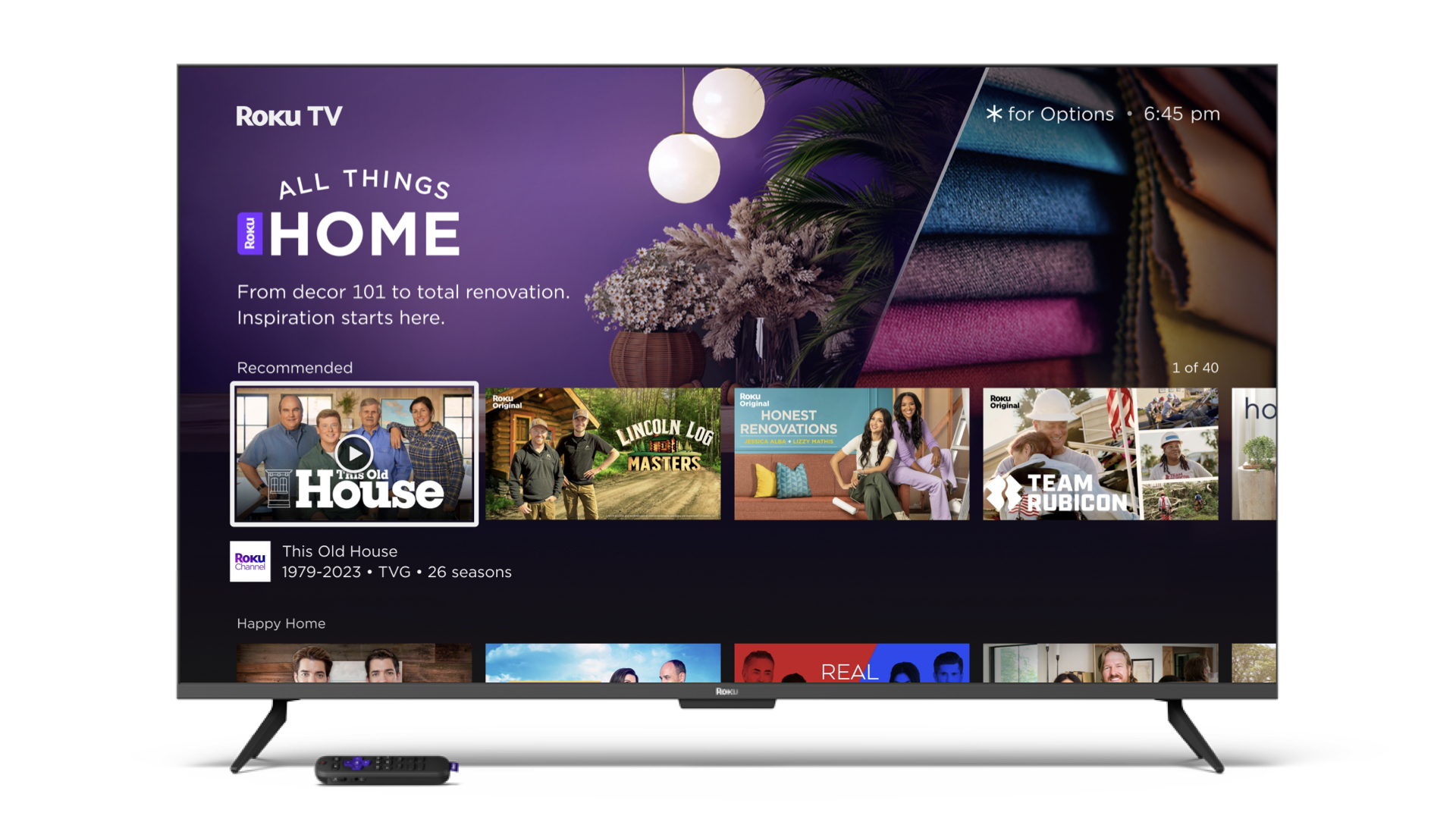 Roku Updates Its  Home Screen With New “All Things” Destinations