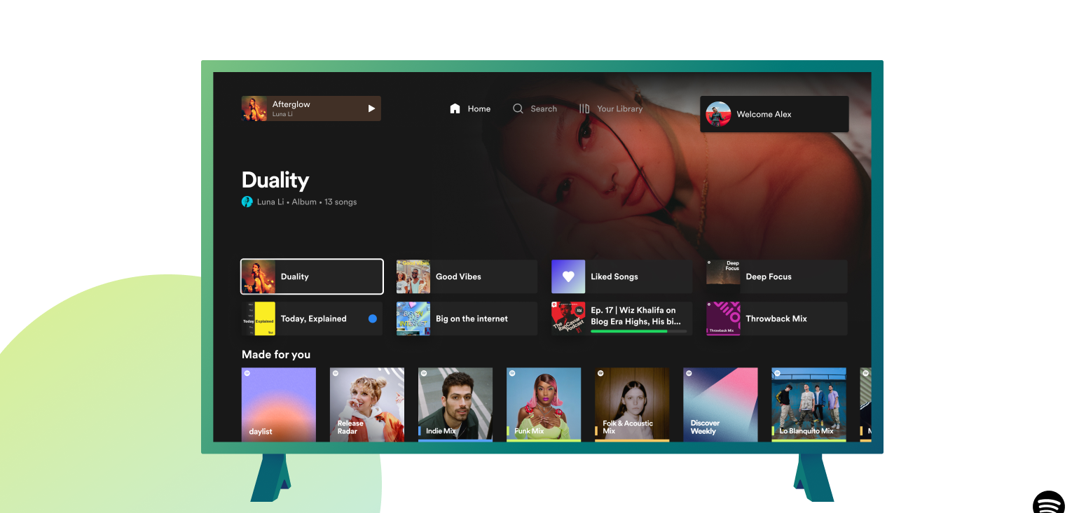 Spotify Overhauls Smart TV App To Make it Easier to View and Control Your Music