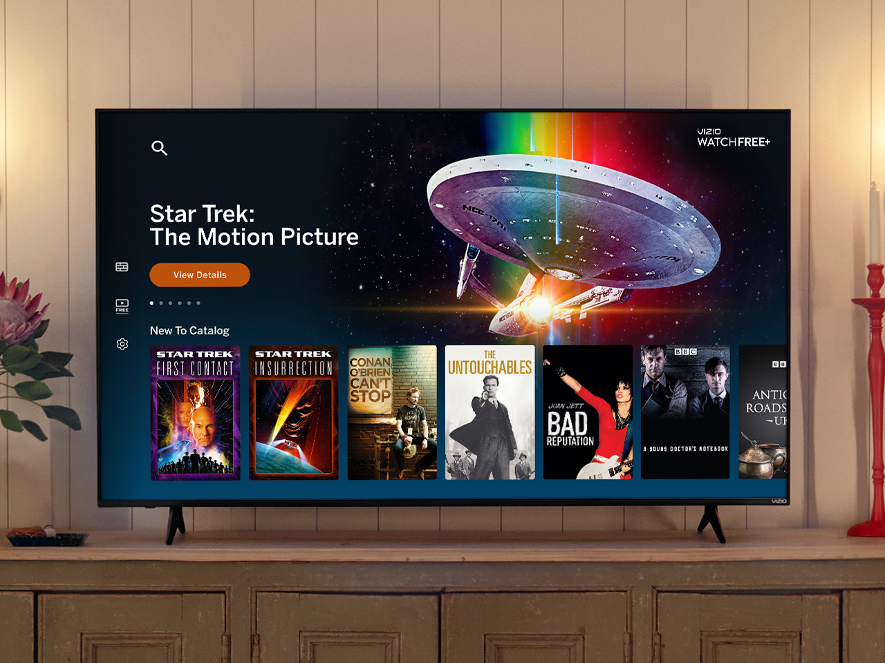 VIZIO Loads Up on Free Shows and Movies From BBC, Paramount, and Magnolia