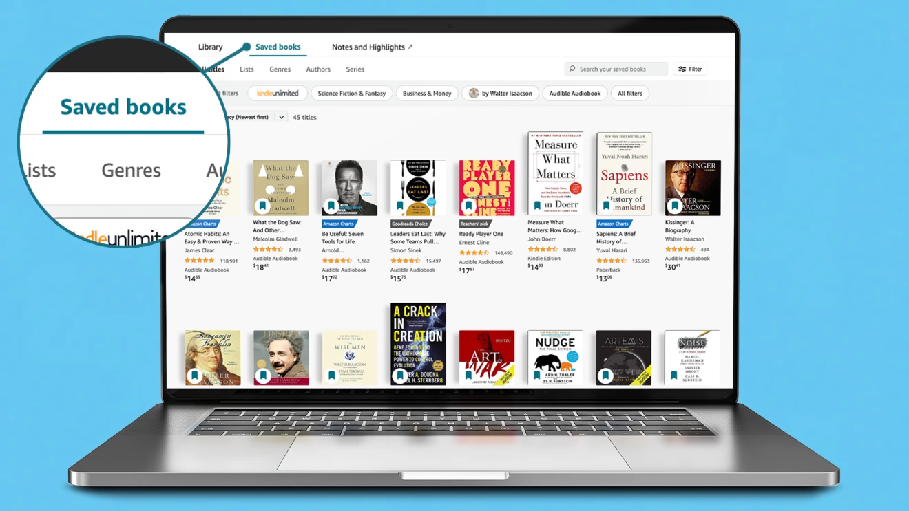 Amazon Lets You Browse Your Digital Library and Get Recommendations For New Titles
