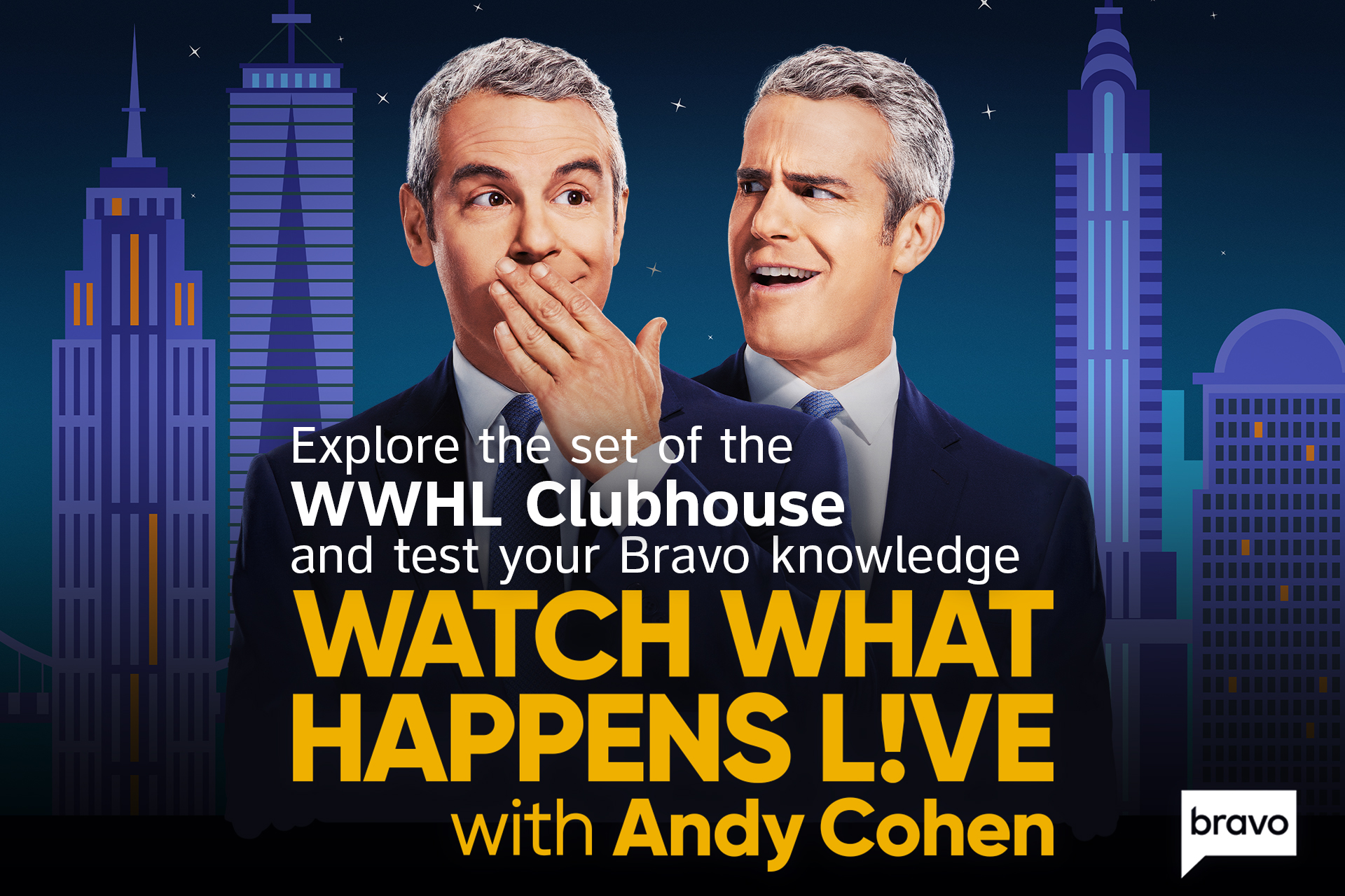 DIRECTV And Cox Launch AR Version of Watch What Happens Live with Andy Cohen