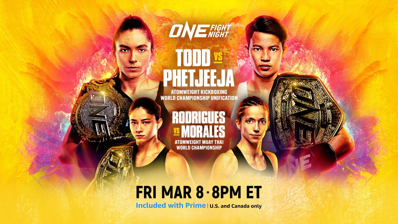 How to Watch ONE Fight Night 20: Todd vs. Phetjeeja Live on Roku, Fire TV, Apple TV, & More on March 8