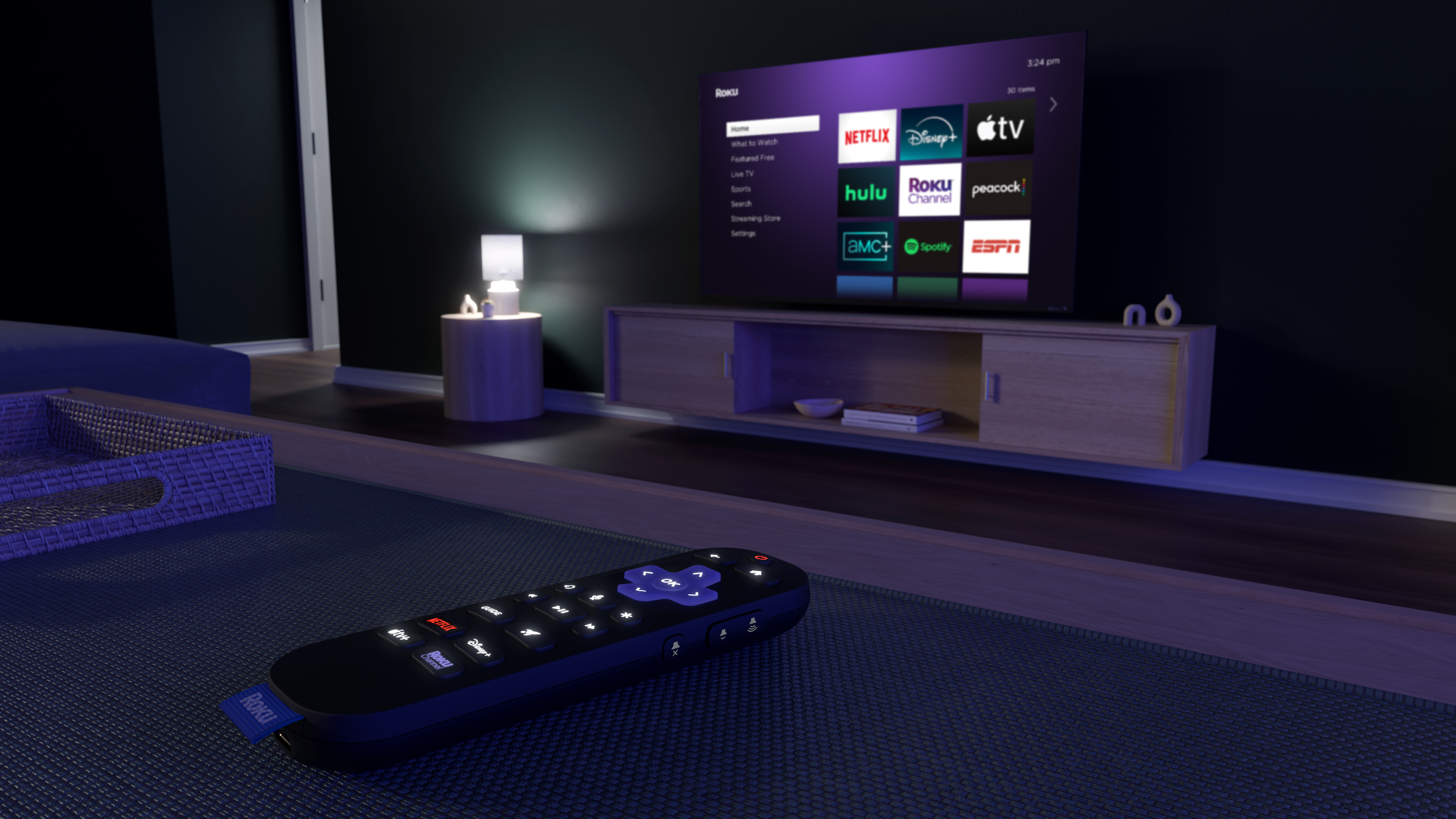 Roku Announces a New Roku Pro Remote 2 with Backlit Buttons, USB-C, & New Buttons