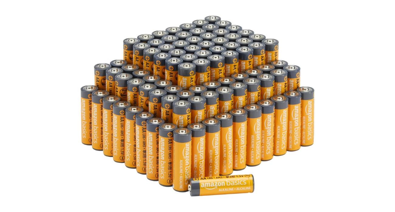 Amazon Has 100 AA Batteries For Just $18.57 – Limited Time Black Friday Deal