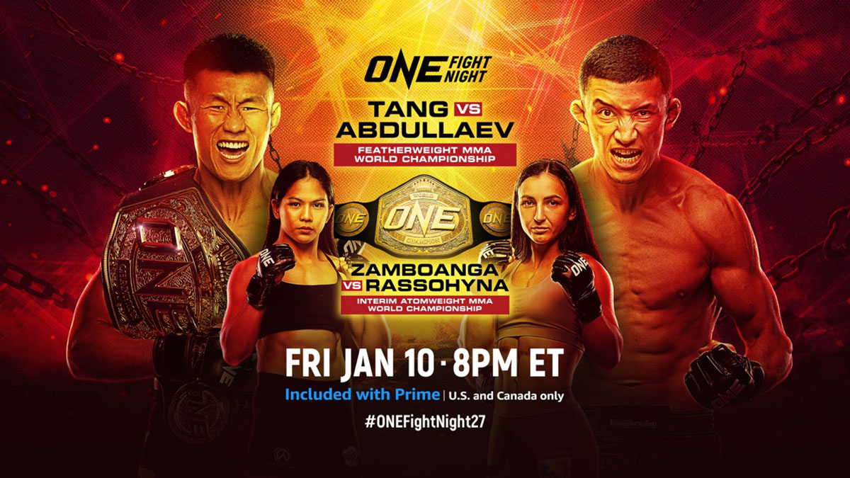 How to Watch ONE Fight Night 27 Live on Roku, Fire TV, Apple TV, & More on January 10