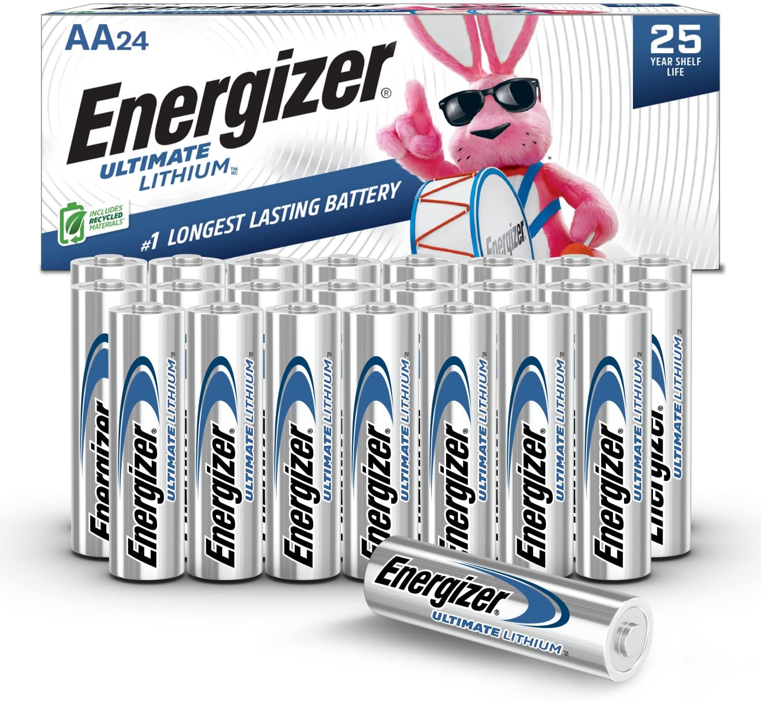 Energizer Ultimate Lithium 24 AA Batteries 40% Off!