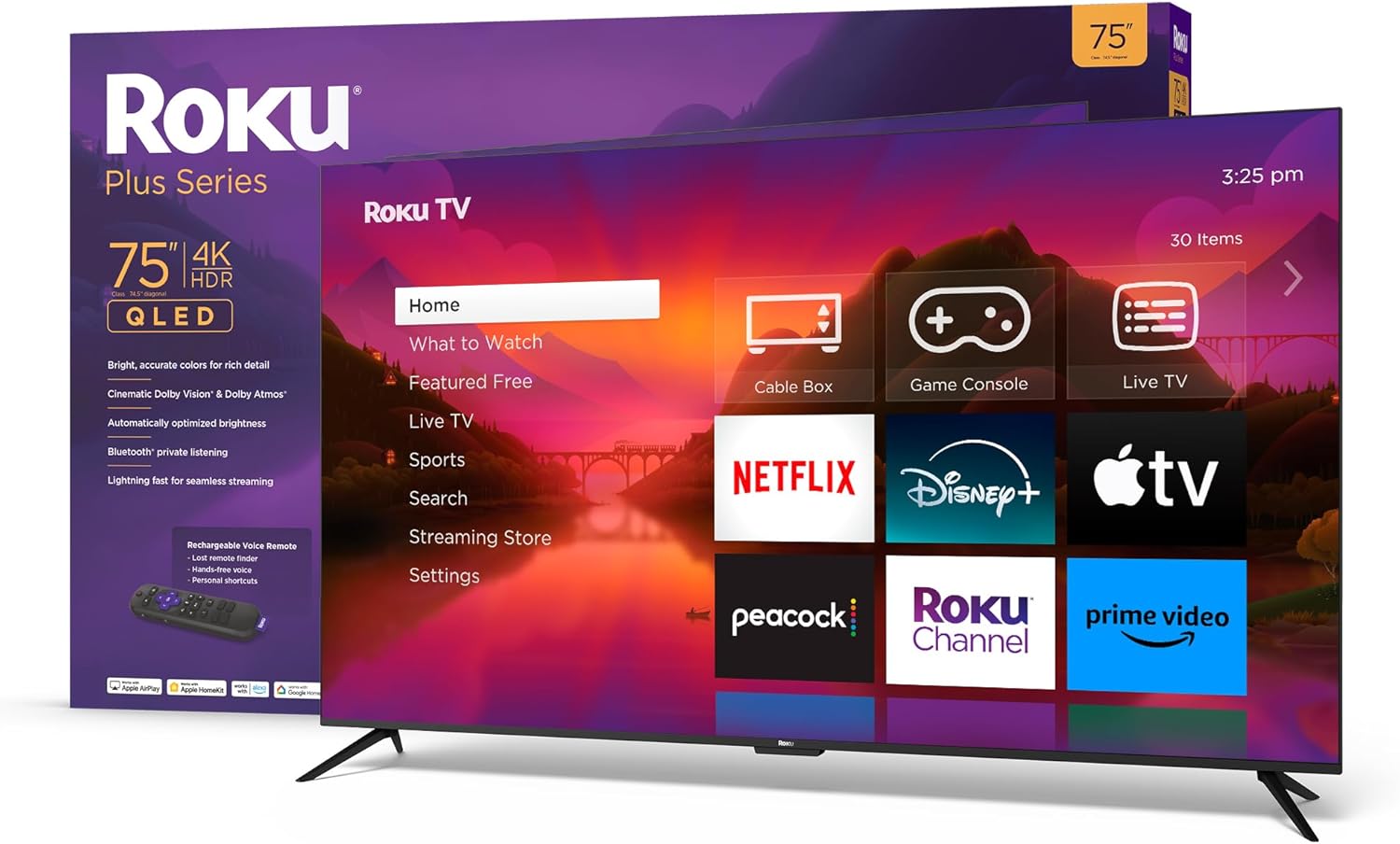 Deal Alert! 75″ QLED Roku TV Slashes Price by 50%: Now Just $499.99