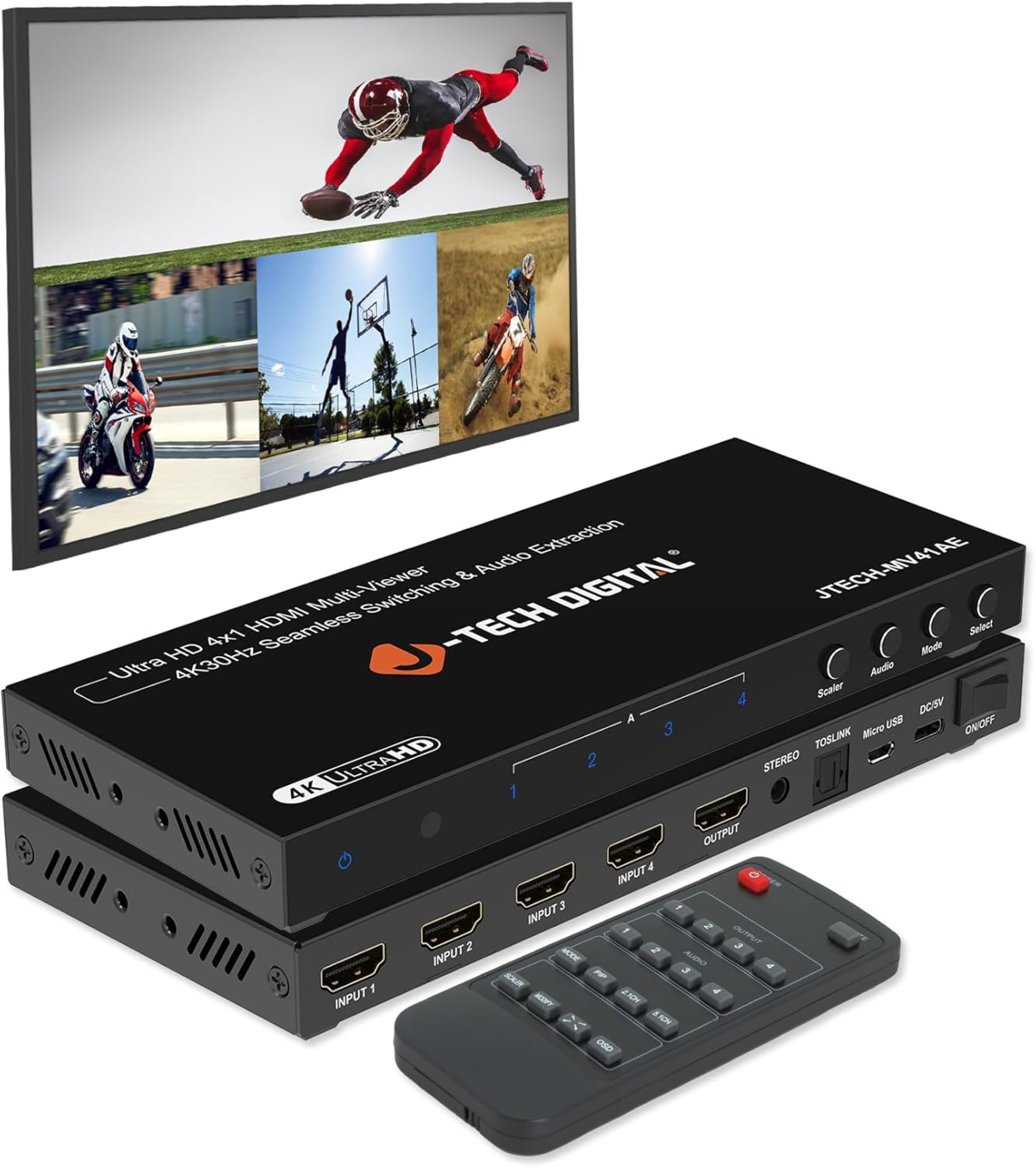 5 Multiviewers on Sale to Stream, Game, and Upgrade Your Home Theater for Less