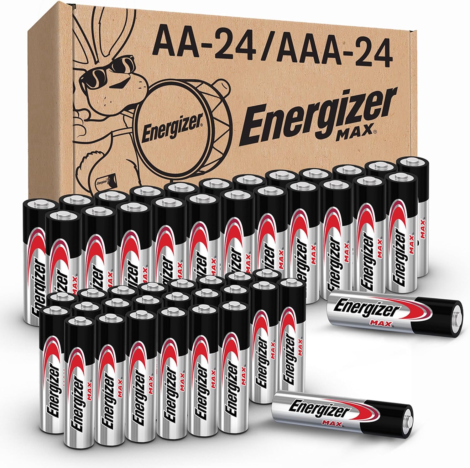 Stock Up and Save: 48 Energizer AA and AAA Batteries on Sale Now For Just $23.99