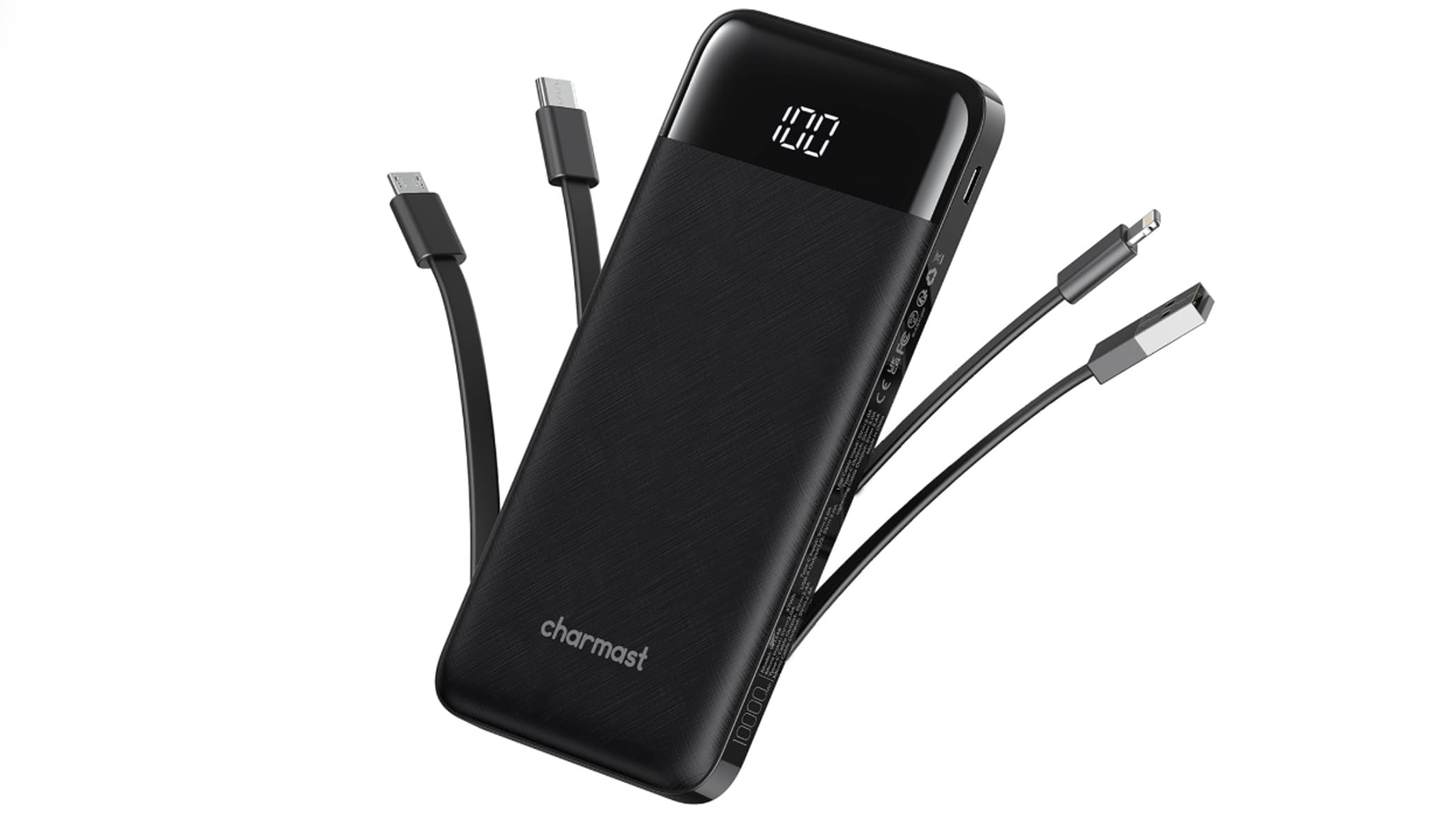 Best-Selling Portable Charger With Built-In Cables Now Just $18
