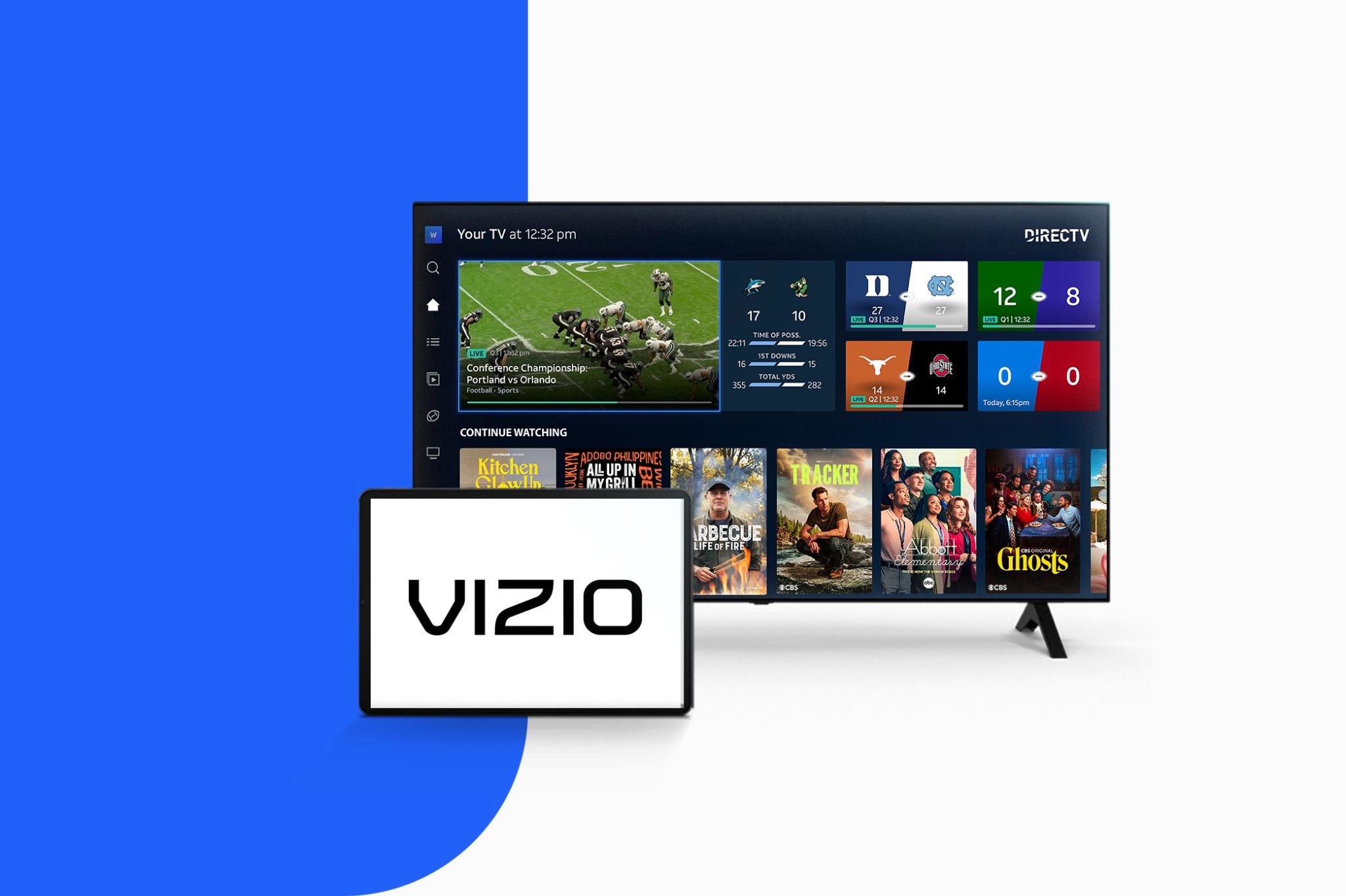 The DIRECTV App is Now Available on VIZIO TVs