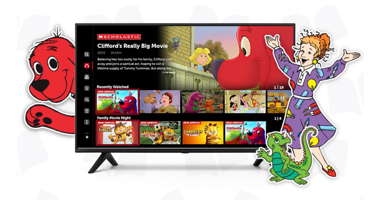 Scholastic Launches a Free Streaming Service on Roku & Fire TV