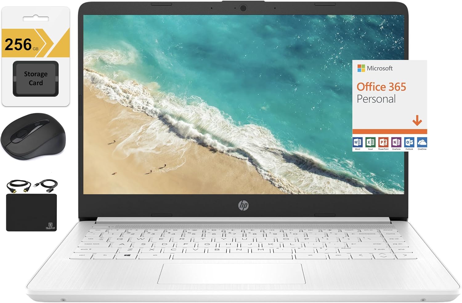 Limited Stock: 14″ HP Ultralight Laptop with Accessory Bundle Drops Under $260