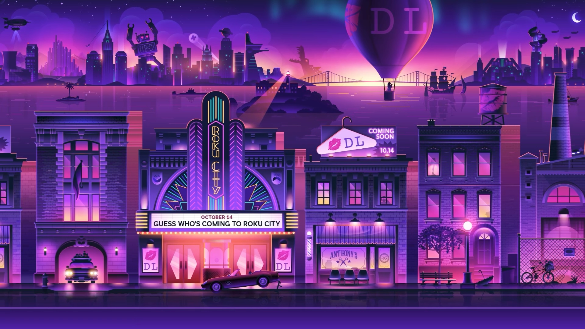 Roku Teases Major Announcement for October 14, 2025, with Mysterious “DL” Hint in Roku City