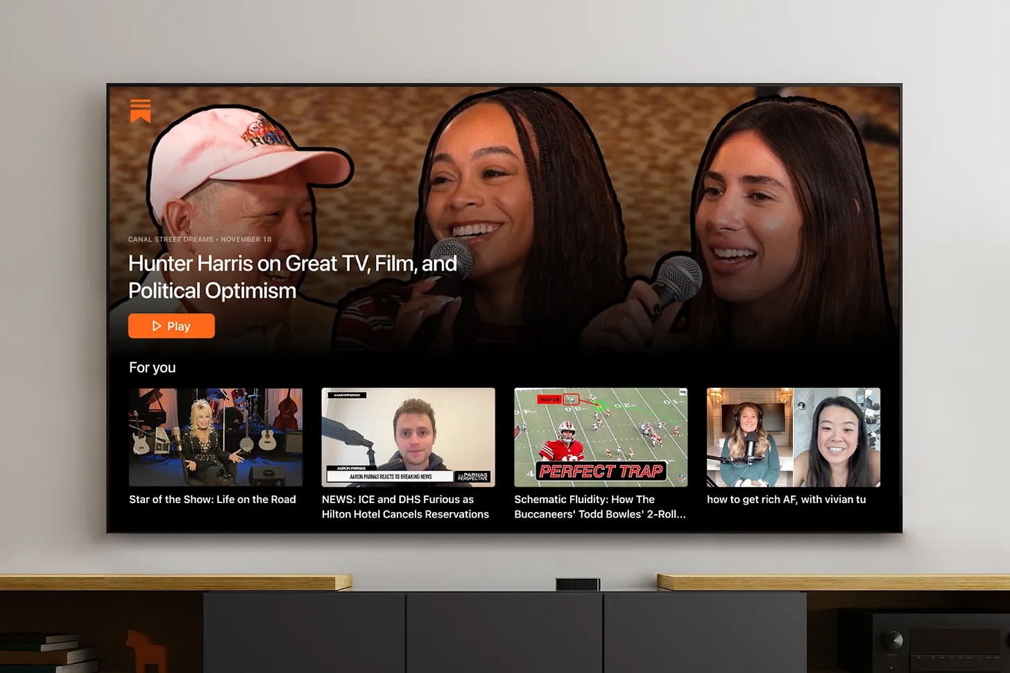 Substack Launches Substack TV for Apple TV and Google TV