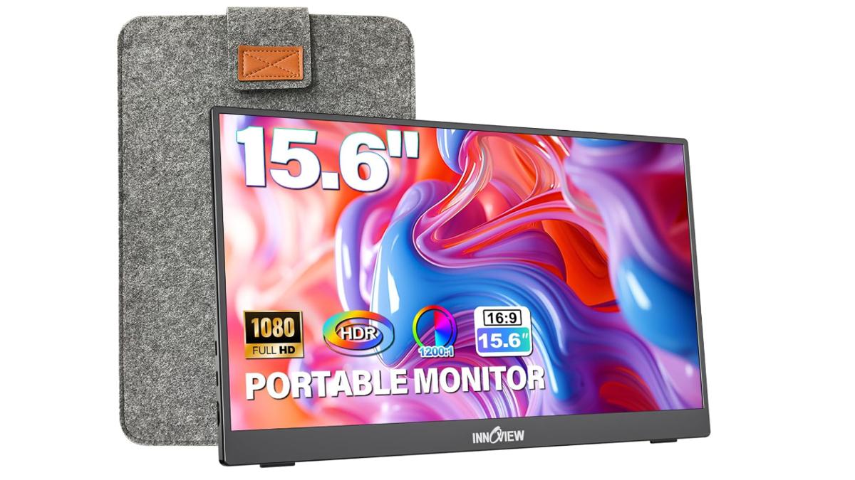 This Portable Monitor is the Easiest Way to Expand Your Workspace on the Go, On Sale Now