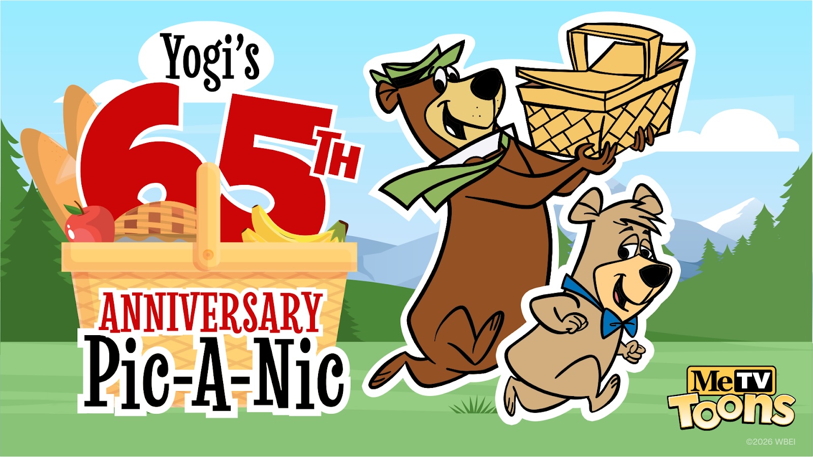 MeTV Toons Will Celebrate the Anniversary of ‘The Yogi Bear Show’ with an All Day Marathon