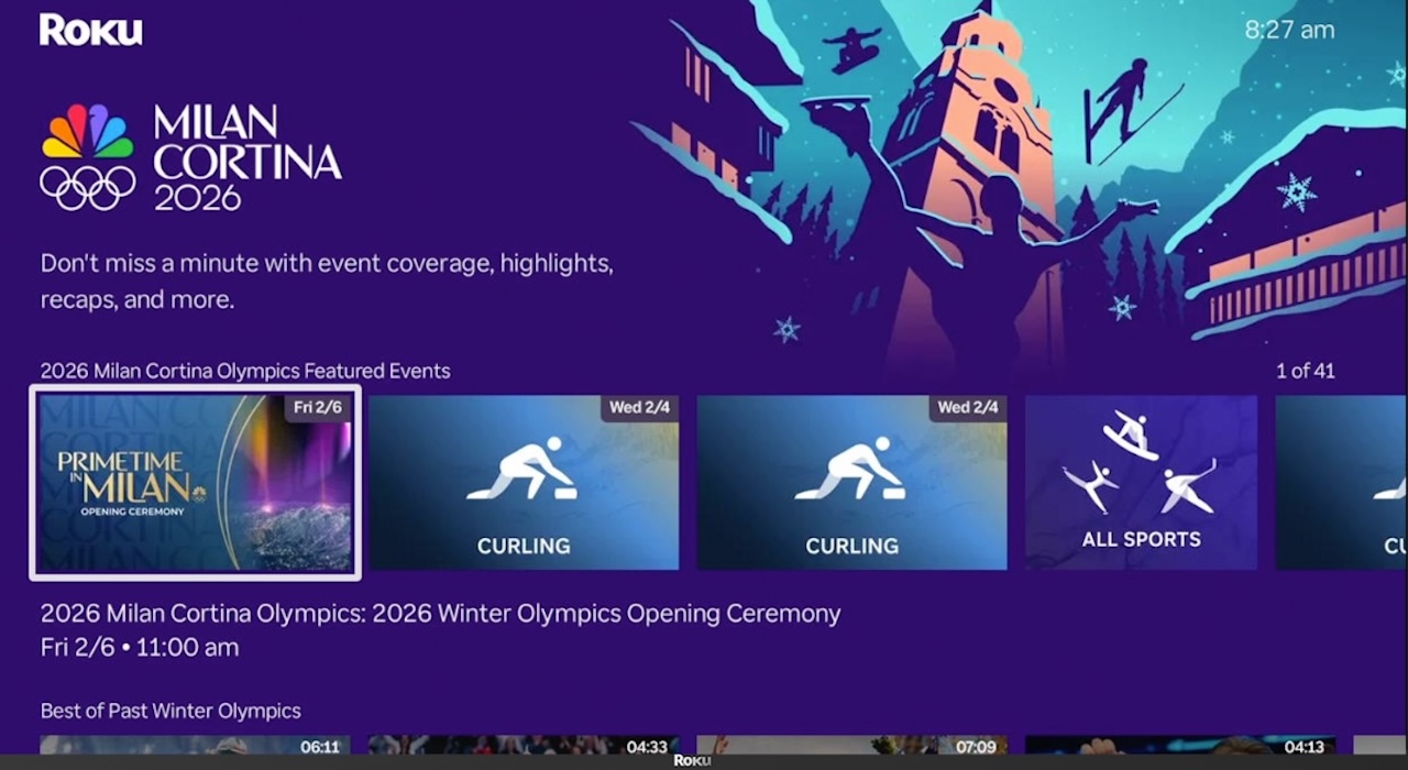 Roku Launches a Winter Olympics Hub