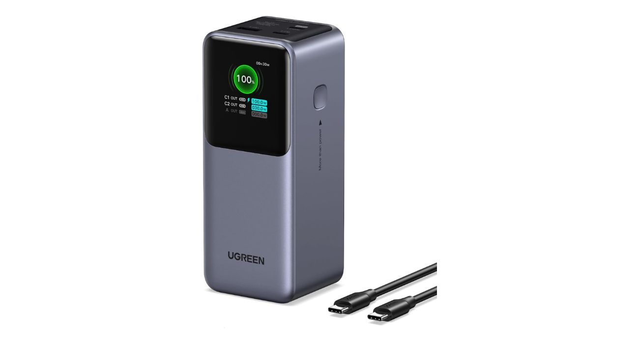 Deal Alert! UGREEN’s 20,000mAh 130W Portable Charger is $20 Off For a Limited Time!