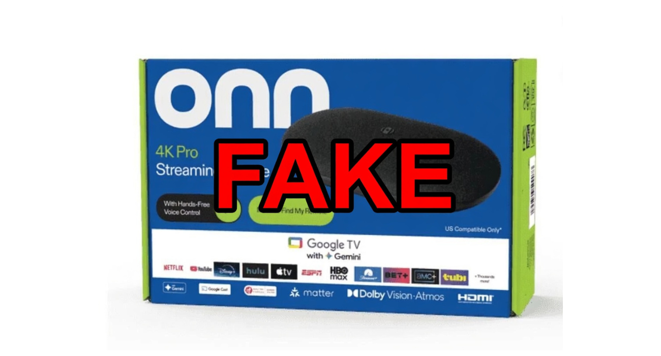Walmart’s Onn Google TV Streaming Players Are So Popular People Are Selling Fake Knockoffs! Here is How to Spot Fakes