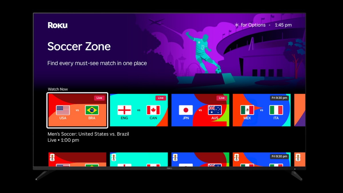 Roku Launches Soccer Zone Ahead of the World Cup