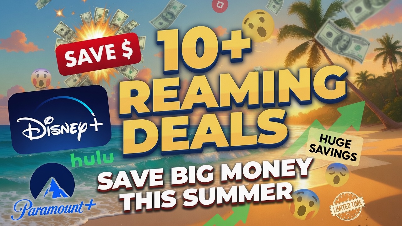10+ Streaming Deals That Could Save You Big Money This Summer